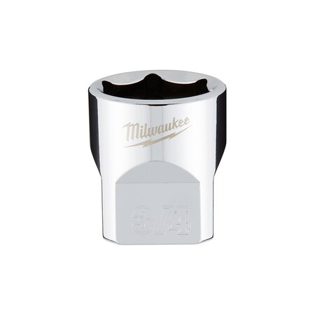 Milwaukee Tool MilwaukeeÂ® 3/8 in. Drive Socket SAE Standard, 3/4 in. 45-34-9068